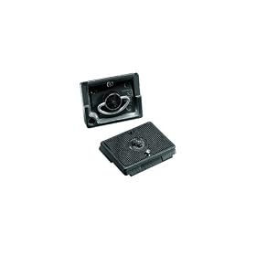 Manfrotto 200PL-14 RC2 Rapid Connect Mounting Plate with 1/4-Inch 20 Screw (Gray)