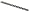 Precision Twist Parabolic FL Drill #44 135 Deg Split Point HSS 1 1/8