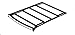 KC Hilites 92211 C-Series Roof Rack Aluminum w/Horizontal Cross Bars Incl. 50 in. C-Series Curved LED Light Bar/Four LED Flood Lights KC C-Series Area C-Series Roof Rack