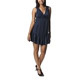 Xhilaration® Juniors Empire Ruffle Dress - Marine Blue