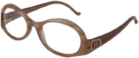 Balenciaga Rx Eyeglasses - BAL0117 Brown / Frame only with demo lenses.-BAL0117WLGFR