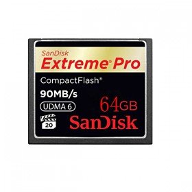SanDisk Extreme Pro 64GB 90MB/s CompactFlash CF Card UDMA 7 Memory Card