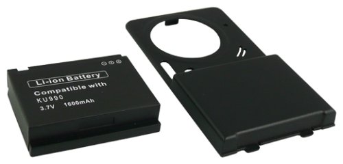 Childrens Toyshop  Electronics : 1600mAh High Capacity Extended Battery For LG KU990 Viewty