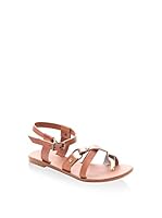 Gio & Mi Sandalias planas (Marrón)