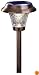 Moonrays 91762 Alexa Solar-Powered 6X LED Metal Path Light, Bronze, 4-Pack