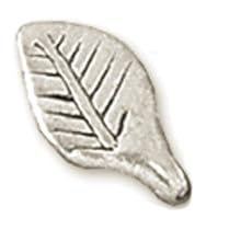 Blue Moon 12mm Metal Spacer Bead - Leaf 20PK/Silver