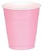 Party Ready Reusable Plastic Cups Tableware, New Pink, Plastic , 12 Ounces, Pack of 20
