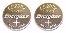 Energizer Watch/Electronic Batteries, 3 Volts, 2032, 2 batteries (Lithium Button Cell)