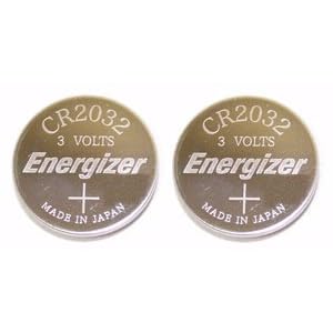 Energizer Watch/Electronic Batteries, 3 Volts, 2032, 2 batteries (Lithium Button Cell) Energizer Watch/Electronic Batteries, 3 Volts, 2032, 2 batteries (Lithium Button Cell)