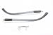 Silhouette Eyeglasses Enviso Chassis 7608 6060 Silver/Grey Optical Frame 17x135mm