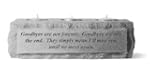 Kayberry - Cast Stone Memorial 3 Ligh...