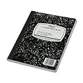 Mead Black Marble Wide-Ruled Composition Book (09910)