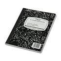 Mead Black Marble Wide-Ruled Composition Book (09910)