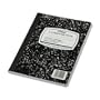 Mead Black Marble Wide-Ruled Composition Book (09910)