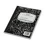 Mead Black Marble Wide-Ruled Composition Book, 100 pages, 1 Notebook (09910)