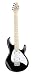 Silo Series Black Electric Guitar Sterling by MusicMan