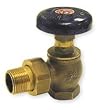 Industrial Grade 1RLT4 Radiator Valve, 1 In, Angle, Cast Brass
