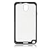 LUVVITT® CLEARVIEW Hybrid Slim Case / Back Cover with Bumper for Samsung Galaxy Note 3 (LIFETIME WARRANTY | Retail Packaging) - Clear / Black