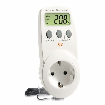 Thermostat Elektronisch Zwischenstecker für Kühl oder Heizbetrieb