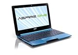 Acer Aspire One D270 - Ordenador port�til 10.1 pulgadas (Atom N270, 1 GB de RAM, 1.6 GHz, 320 GB, Win 7 Starter) - Teclado QWERTY espa�ol