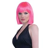 Neon Hot Pink Vibe Wig