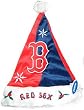 Boston Red Sox Color Block Santa Hat - Baseball Sports Merchandise