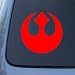 Search : REBEL ALLIANCE - Vinyl Decal Sticker #A1463 | Vinyl Color: Red