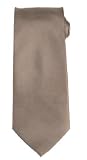 Georgia Tie University of Georgia Solid Gray Necktie