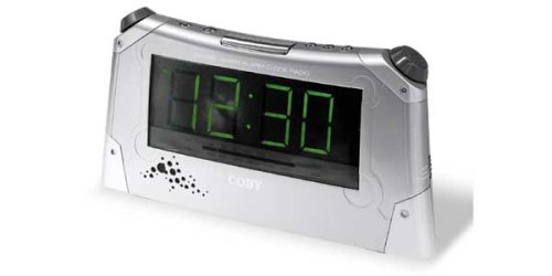 Coby AM FM Alarm Clock Radio