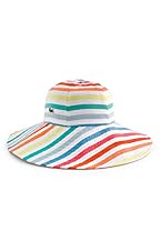 Women's Rainbow Striped Sun Hat