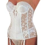 Carnival Bridal Splendor In Lace Long Torsolette 423