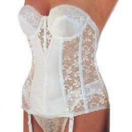Carnival Bridal Splendor In Lace Long Torsolette 423