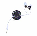 DCI 31014 Donut Earbud and Cord Wrapper Set - Retail Packaging - Brown