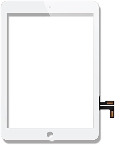 OrangeHongKong Touch Screen Digitizer Glass Replacement with Flex Cable for iPad Air 5th (White)