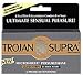 Trojan Supra Non Latex Condoms, Retail Box of 6, Microsheer Polyurethane for Those Allergic to Latex