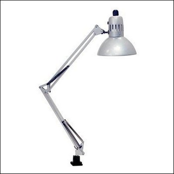 Lite Source LSF-105SILV Swing Arm Desk Lamp