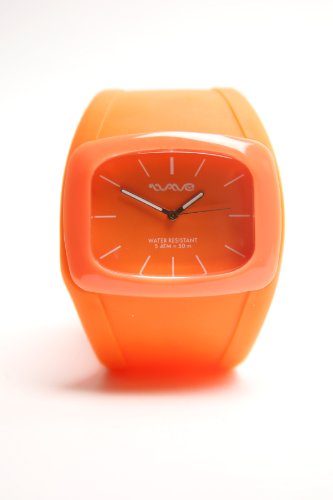 Wave Gear Unisex-Armbanduhr Analog Silikon orange Dr1001do