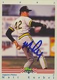 Matt Ruebel, Augusta Pirates - Pirates Affiliate Autographed Card