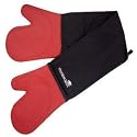 Master Class Double Oven Glove RED, Silicone