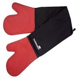 Master Class Double Oven Glove RED, Silicone