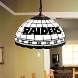 Oakland Raiders Memory Company Tiffany Ceiling Lamp NFL Football Fan Shop Sports Team Merchandise