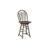 International Concepts 48545 24-Inch Arrow Back Barstool, Medium Oak