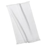 Port & Co - Fingertip Towel 1 Dozen Lot. PT39, White
