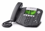 Polycom SoundPoint IP670 6-Line PoE IP Phone with AC Power Supply