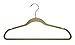 Closet Complete 71612 Supreme Quality, Heavyweight, 85-gram, Virtually-Unbreakable Velvet, Ultra-Thin, Space Saving, No-Slip Suit Hangers, 360° Spinning Chrome, 25, Camel, Count