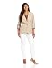 Jones New York Women's Plus Size Notch Collar Jacket With Triple Waist, Taupe, 24