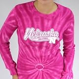 J. America Nebraska Volleyball Tie Dyed Long Sleeve Thermal - SIZE: X-Large