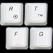 HQRP ENGLISH (US) KEYBOARD STICKERS WITH BLACK LETTERING ON WHITE BACKGROUND for All PC, Mac , Desktops, Laptops and Notebooks HQRP ENGLISH (US) KEYBOARD STICKERS WITH BLACK LETTERING ON WHITE BACKGROUND for All PC, Mac , Desktops, Laptops and Notebooks