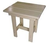 Cedar Adirondack End Table - Antique White