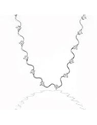 Elegant Cubic Zirconia Bridal Necklace